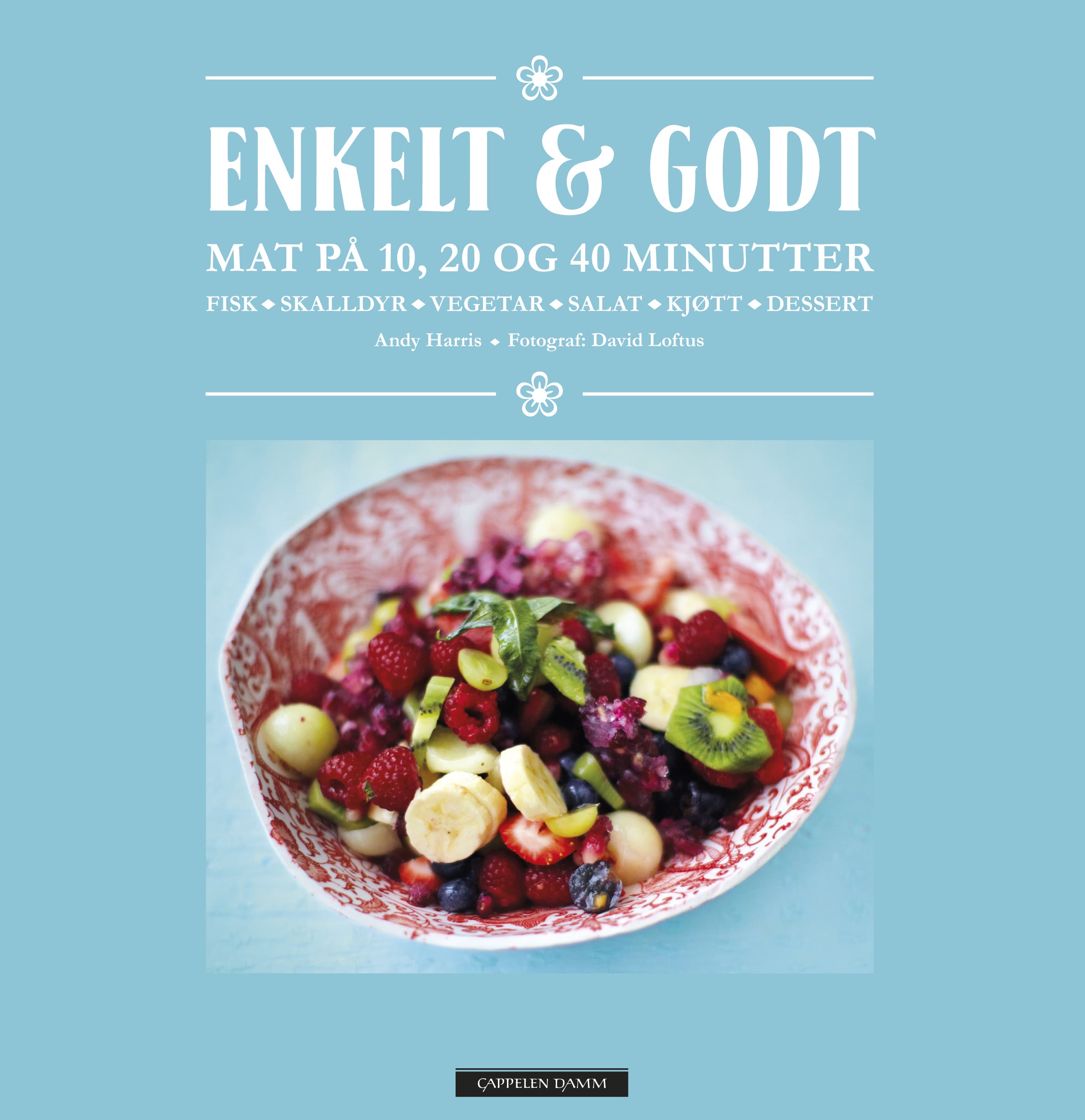 Omslag Enkelt & Godt av Andy Harris (Spiral)