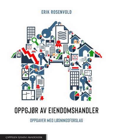 Omslag av "Oppgjør av eiendomshandler. Oppgaver med løsningsforslag"