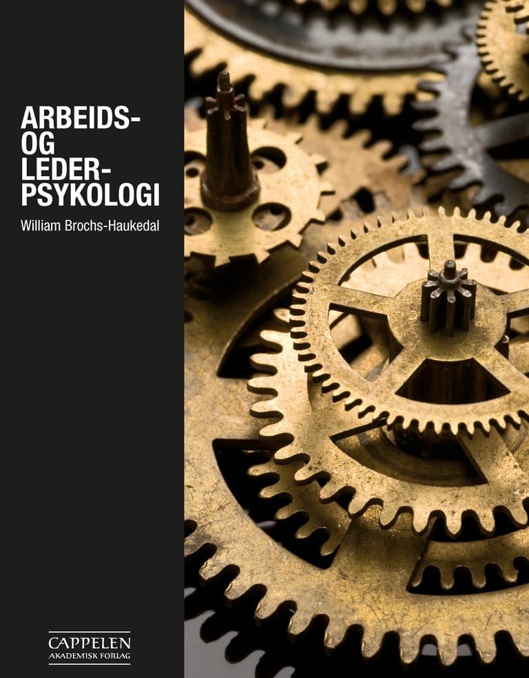 Omslag Arbeids- og lederpsykologi av William Brochs-Haukedal (Ebok)