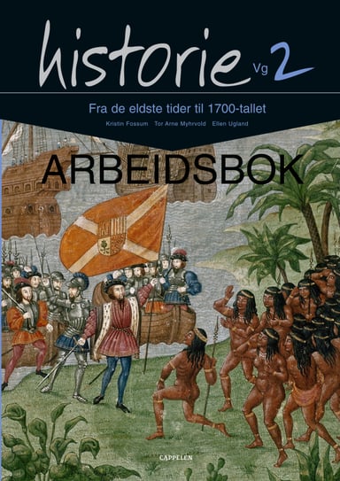 Omslag av "Historie Vg2 . Arbeidsbok"