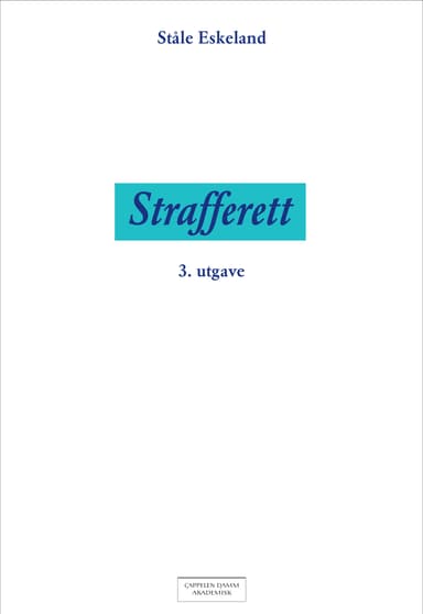 Strafferett
