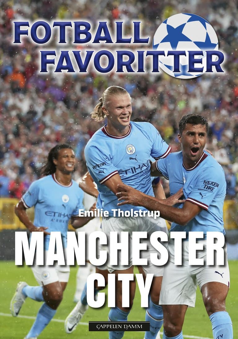 Omslag Manchester City av Emilie Tholstrup (Innbundet)