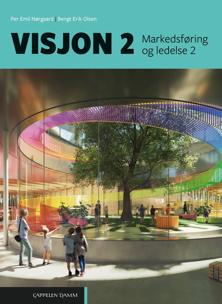Omslag Visjon 2 Unibok (LK20) av Per Emil Nørgaard og Bengt E. Olsen (Digital tjeneste)