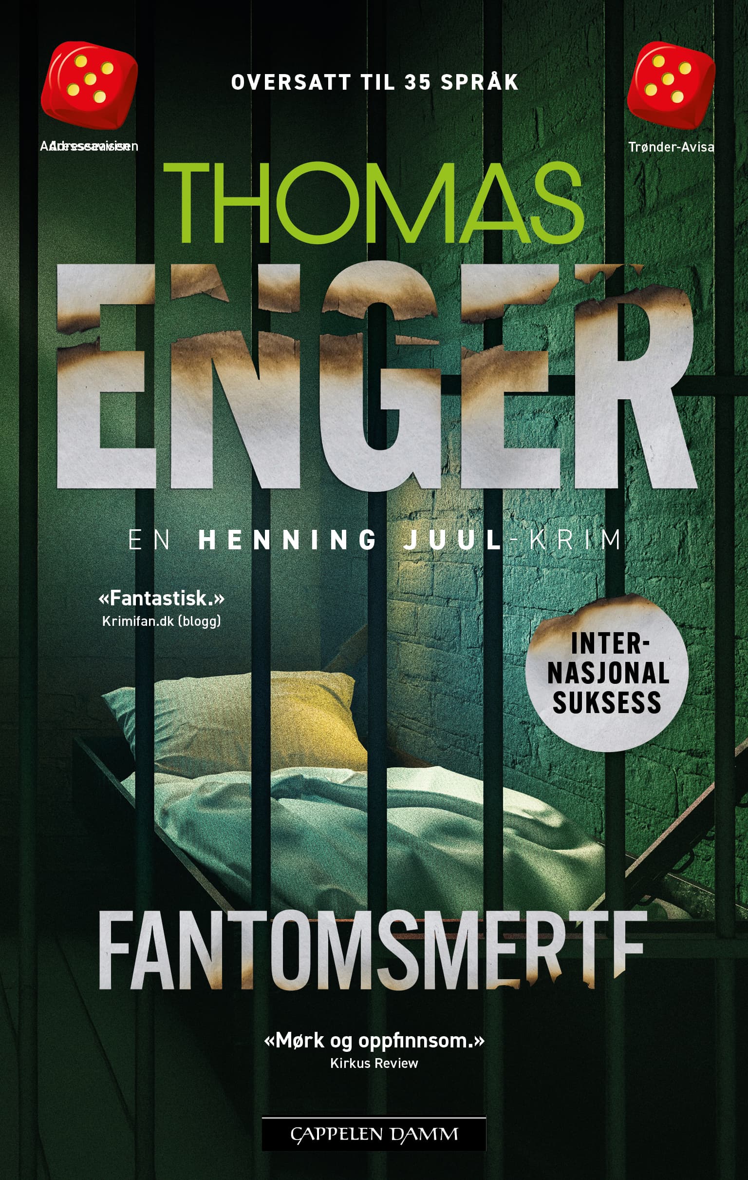 Omslag Fantomsmerte av Thomas Enger (Heftet)
