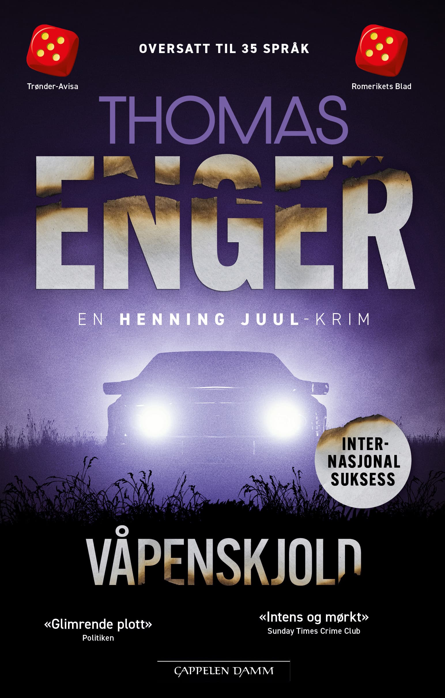 Omslag Våpenskjold av Thomas Enger (Heftet)