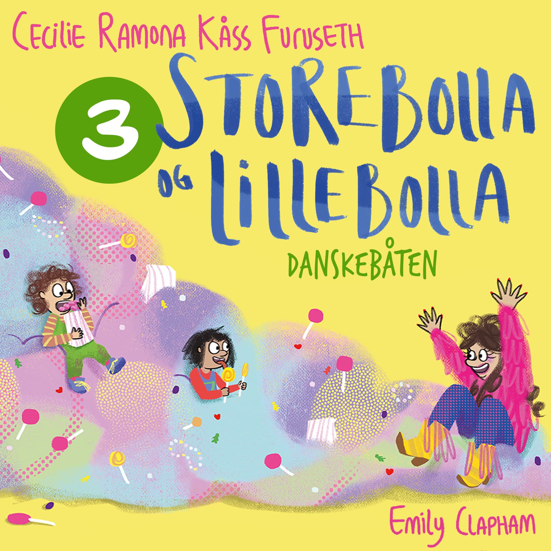 Omslag Danskebåten av Cecilie Ramona Kåss Furuseth (Lydbok)