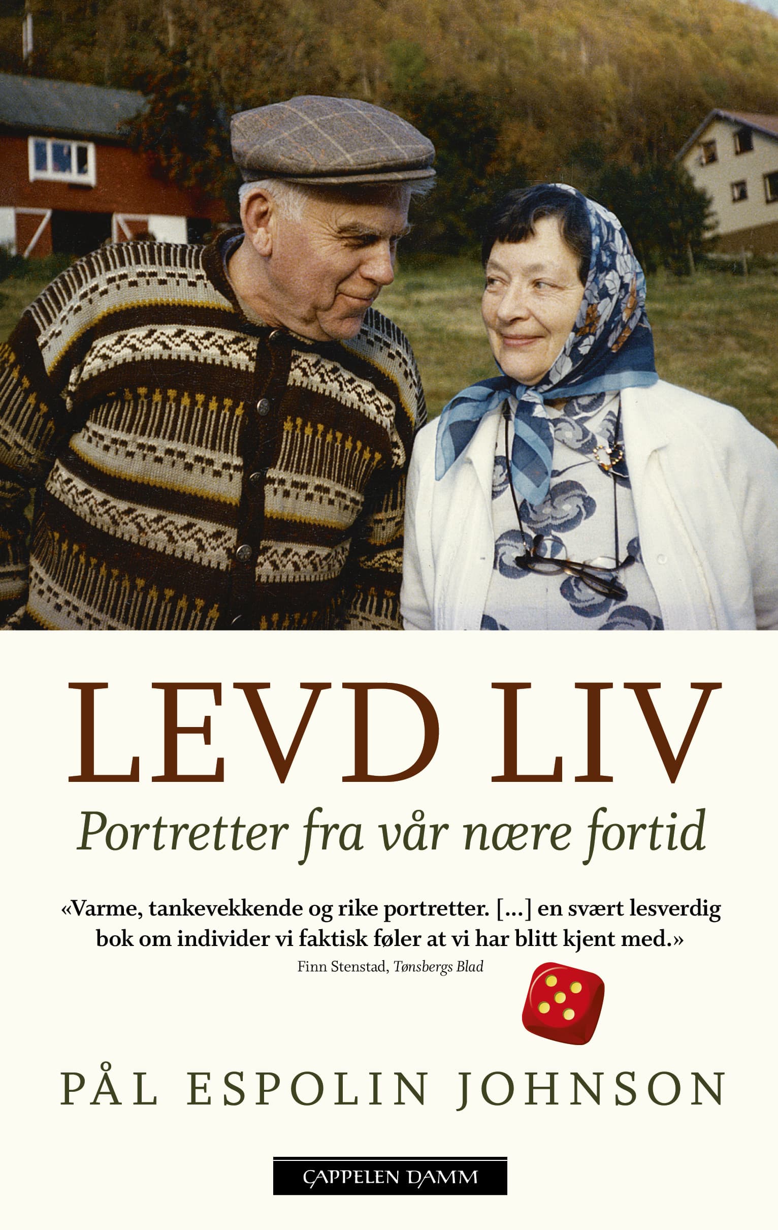 Omslag Levd liv av Pål Espolin Johnson (Heftet)