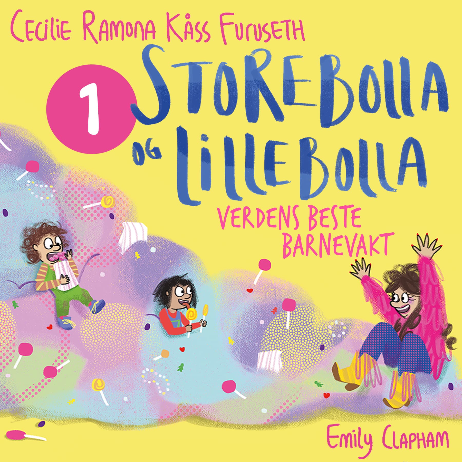 Omslag Verdens beste barnevakt av Cecilie Ramona Kåss Furuseth (Lydbok)