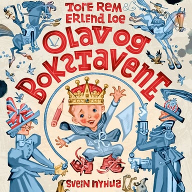 Omslag av "Olav og bokstavene"