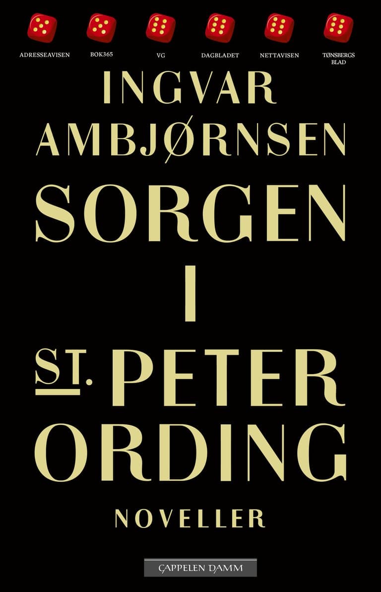 Omslag Sorgen i St. Peter Ording av Ingvar Ambjørnsen (Heftet)