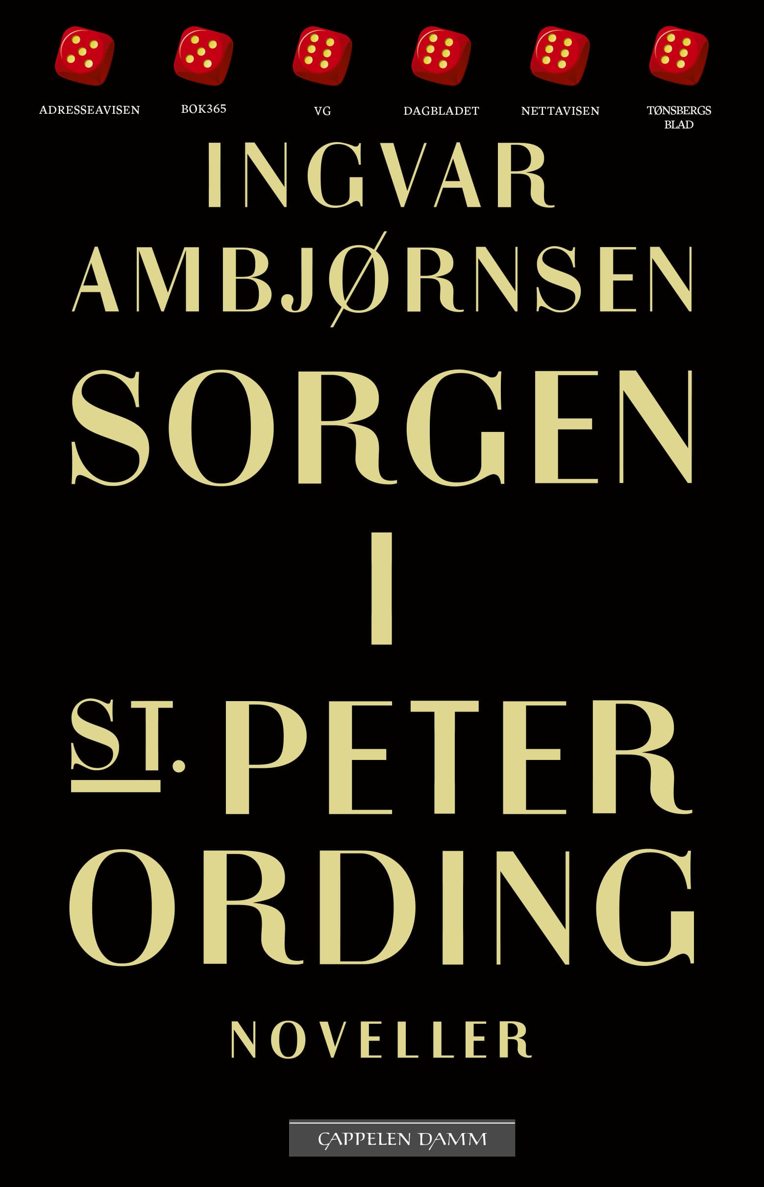 Omslag Sorgen i St. Peter Ording av Ingvar Ambjørnsen (Heftet)