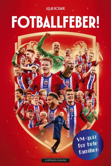 Omslag av "Fotballfeber! VM-quiz for hele familien"