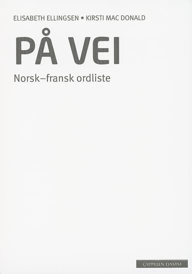 På vei Norsk-fransk ordliste (2012)
