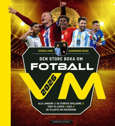 Omslag av "Den store boka om FOTBALL-VM"