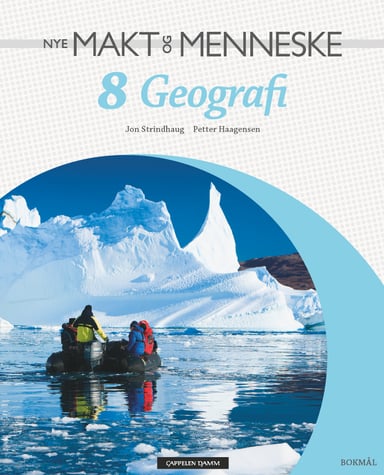Omslag av "Nye Makt og Menneske 8 Geografi"
