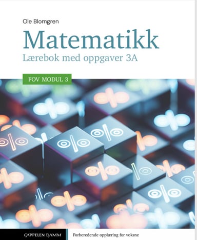 Omslag av "FOV Matematikk 3A"