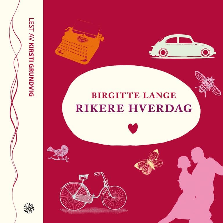 Omslag Rikere hverdag av Birgitte Lange (CD)