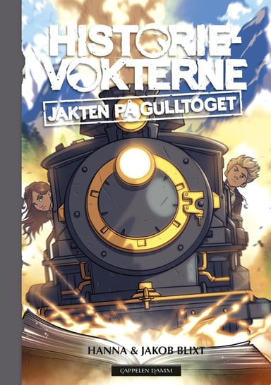 Omslag av "Historievokterne: Jakten på gulltoget"