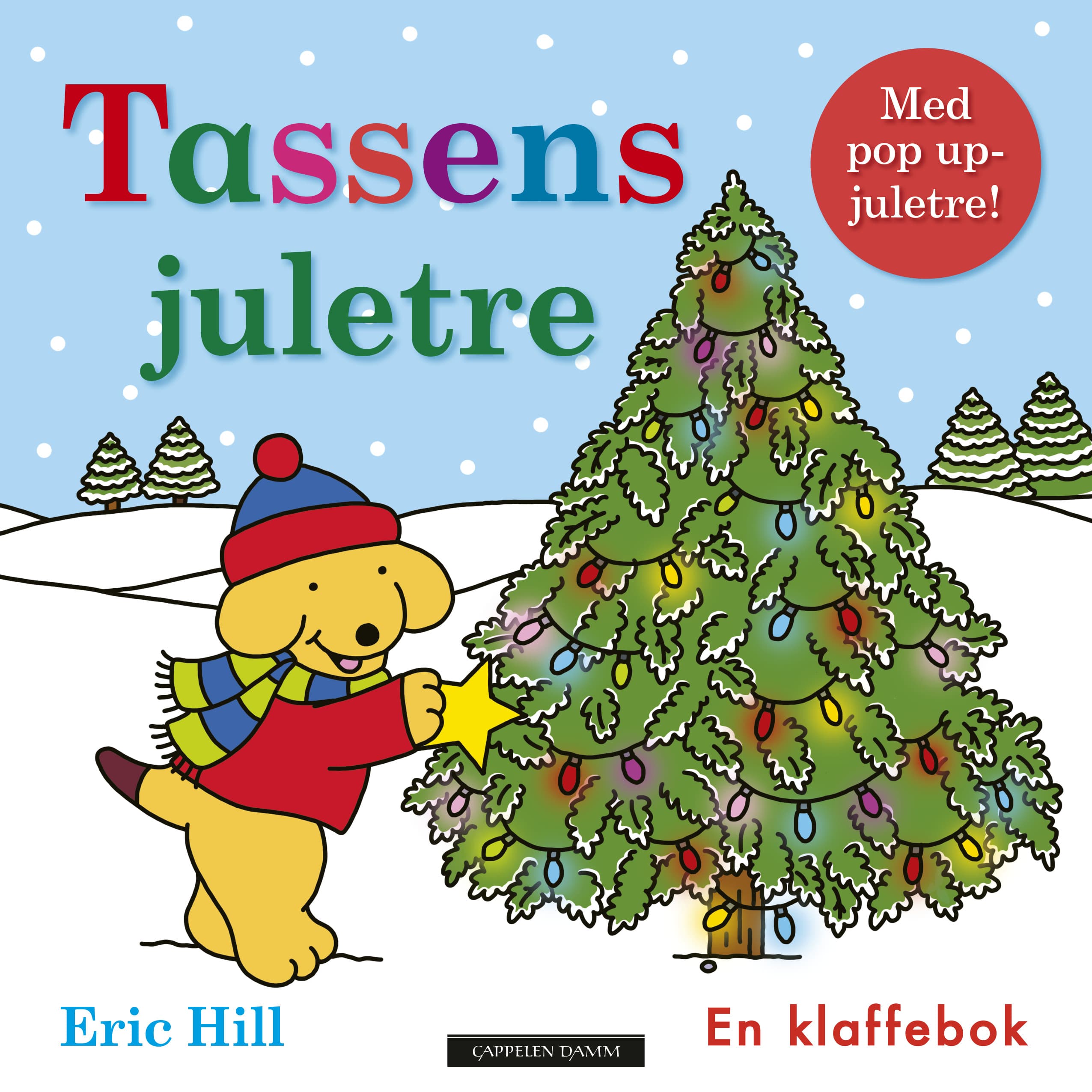 Omslag Tassens juletre av Eric Hill (Pappbok)
