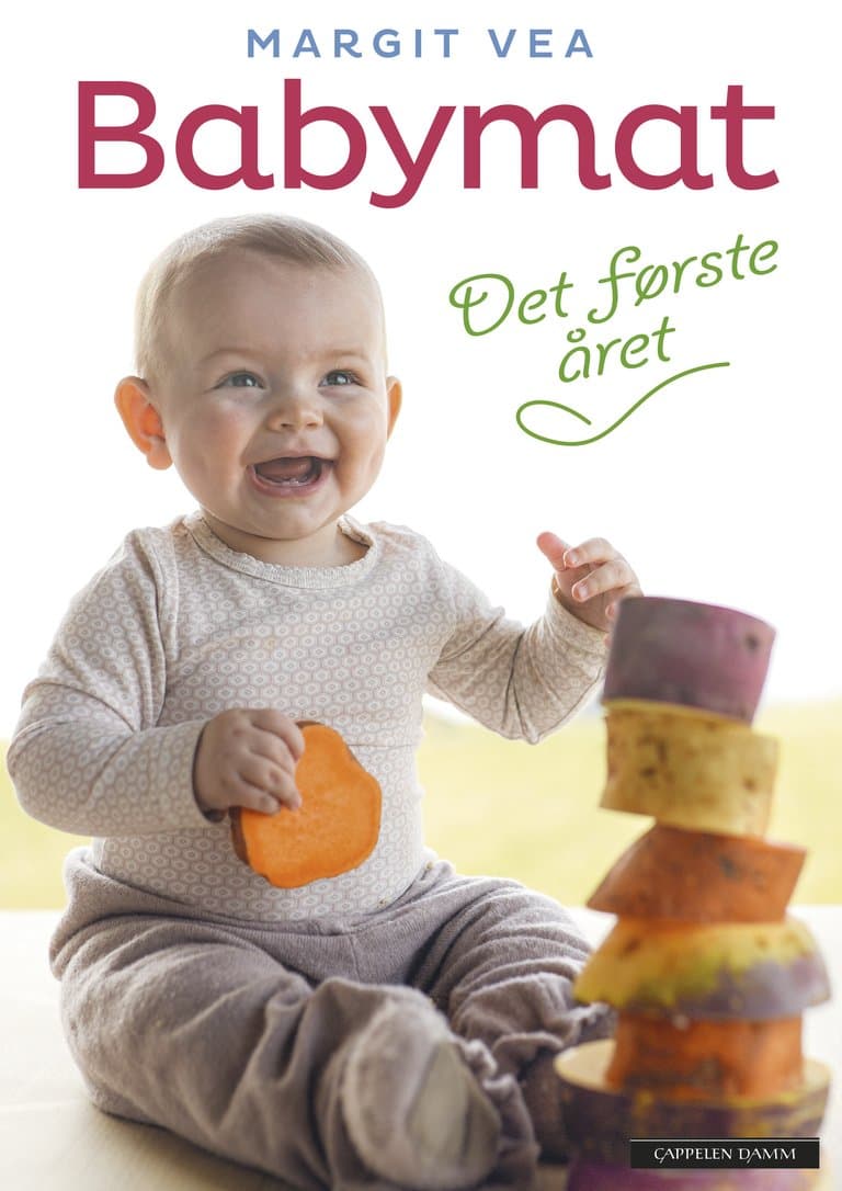 Omslag Babymat av Margit Vea (Innbundet)