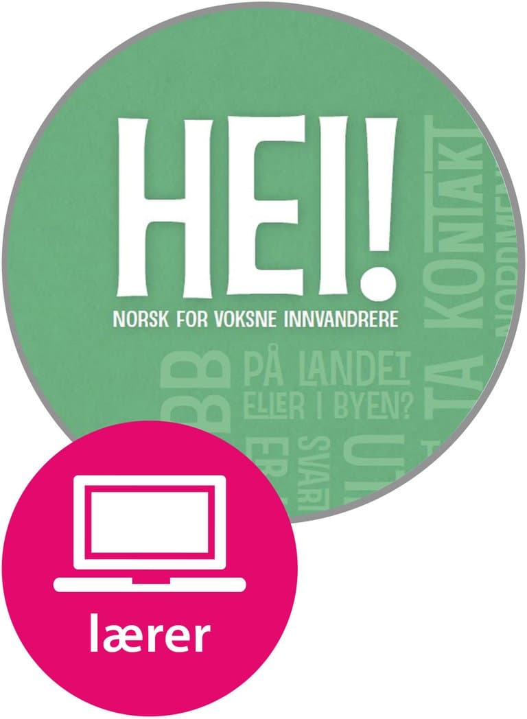 Omslag Hei! B1 Lærernettsted av Vibece Moi Selvik (Digital tjeneste)