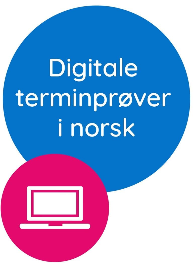 Omslag Digitale terminprøver i norsk VGS skoleåret 2025/2026 (Digital tjeneste)