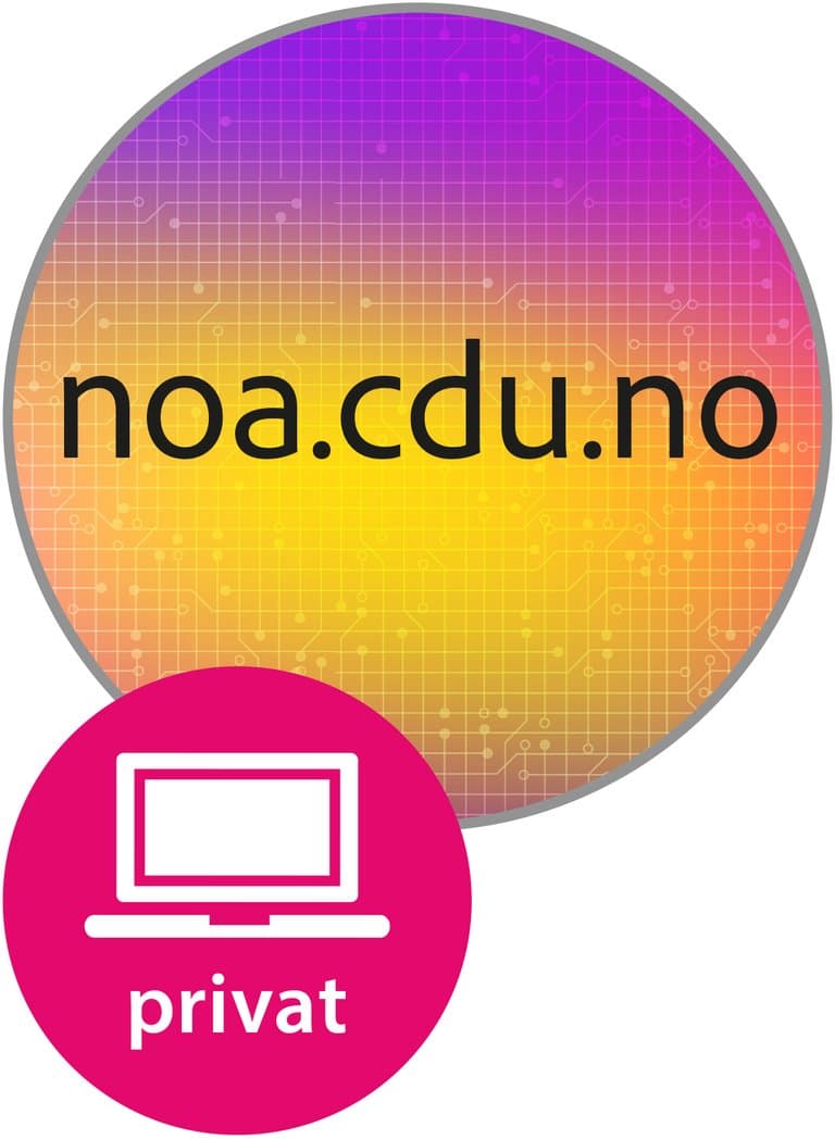 Omslag noa.cdu.no Privatlisens (Digital tjeneste)