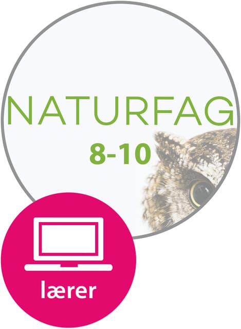 Omslag Naturfag 8-10 fra Cappelen Damm Digital lærerressurs av Erik Steineger, Andreas Wahl og Haavard Haktor Holstad (Digital tjeneste)