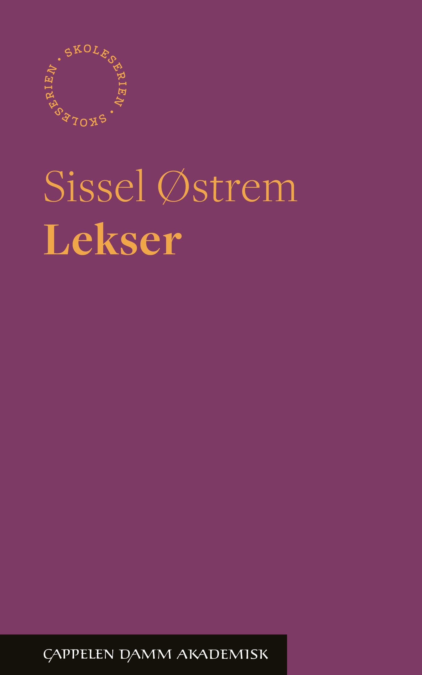 Omslag Lekser Unibok av Sissel Østrem (Digital tjeneste)