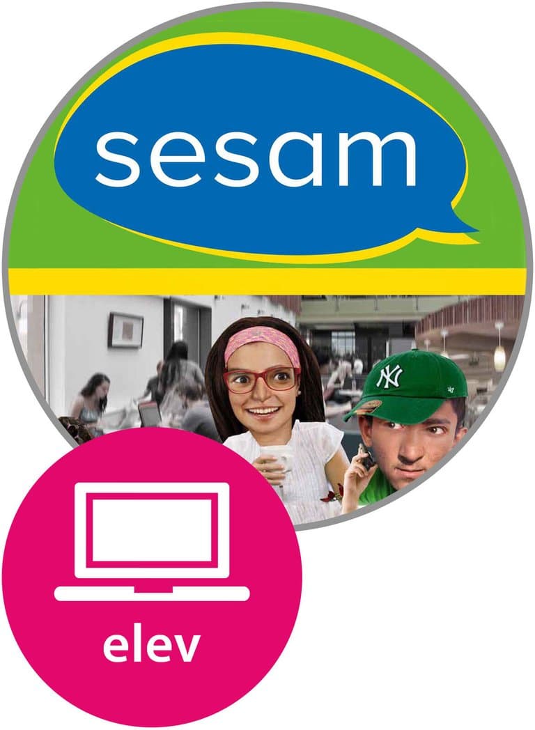 Omslag Sesam Elevnettsted (enkeltlisens) av Solgunn Hjalming Moen, Jorunn Mo og Bente Sæter Günenc (Digital tjeneste)