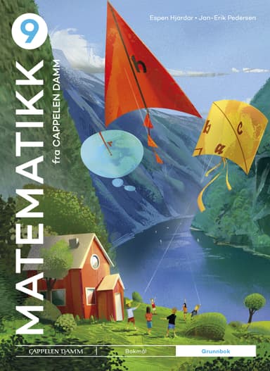Matematikk 9 fra Cappelen Damm Grunnbok Unibok