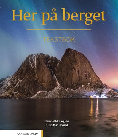 Her på berget Tekstbok Unibok (2024)