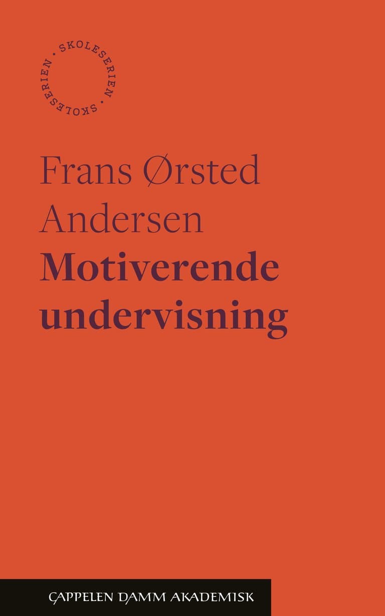 Omslag Motiverende undervisning Unibok av Frans Ørsted Andersen (Digital tjeneste)