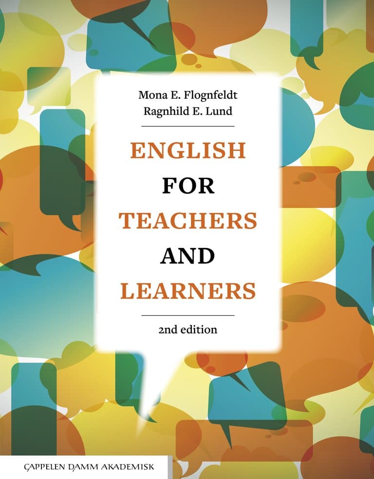 Omslag English for teachers and learners Unibok av Mona Evelyn Flognfeldt og Ragnhild Elisabeth Lund (Digital tjeneste)