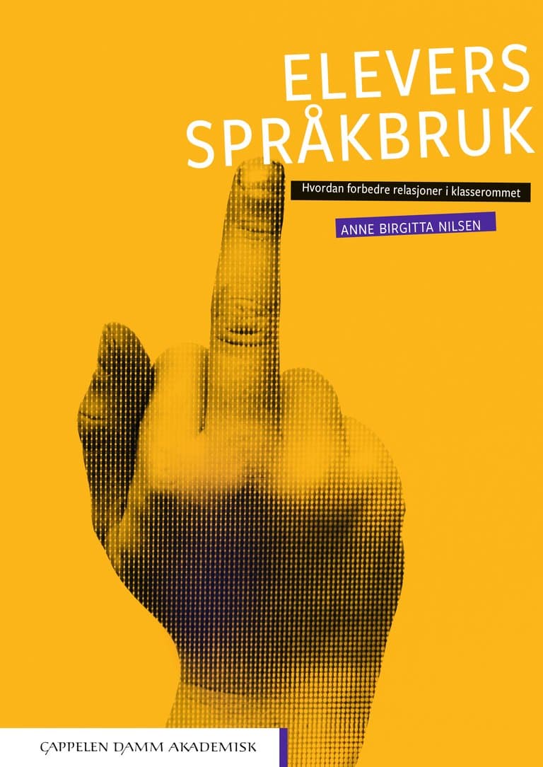Omslag Elevers språkbruk Unibok av Anne Birgitta Nilsen (Digital tjeneste)