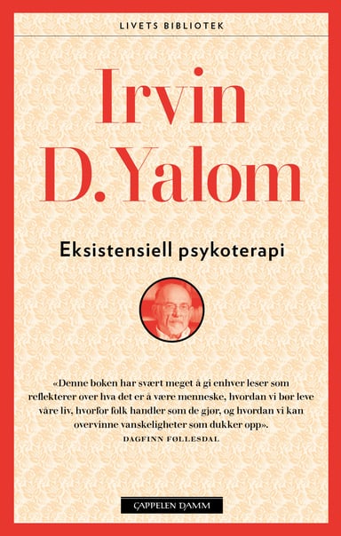 Omslag av "Eksistensiell psykoterapi"