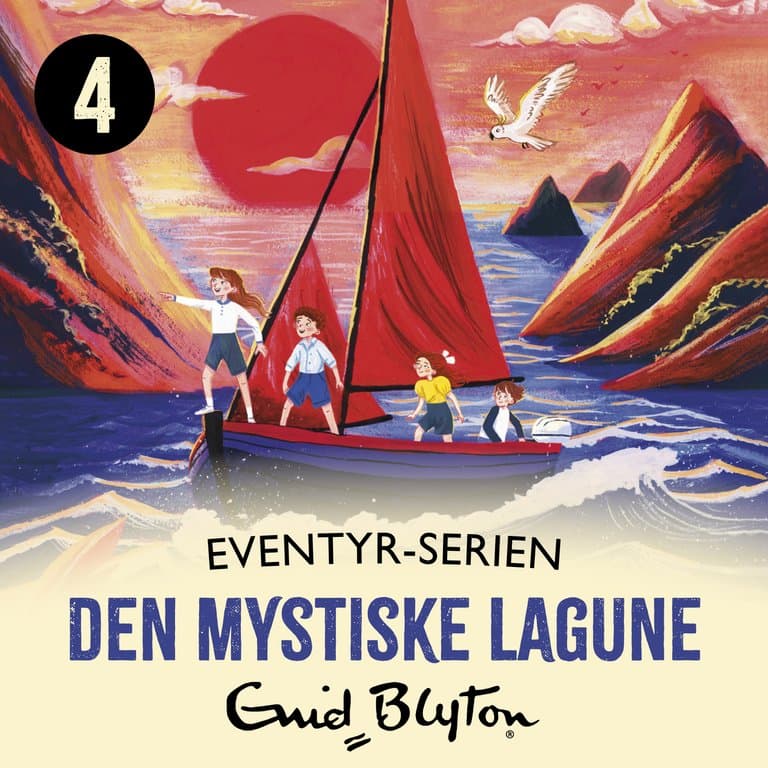 Omslag Den mystiske lagune av Enid Blyton (Lydbok)