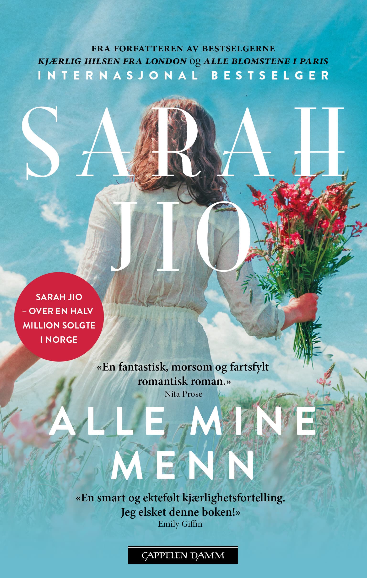 Omslag Alle mine menn av Sarah Jio (Innbundet)