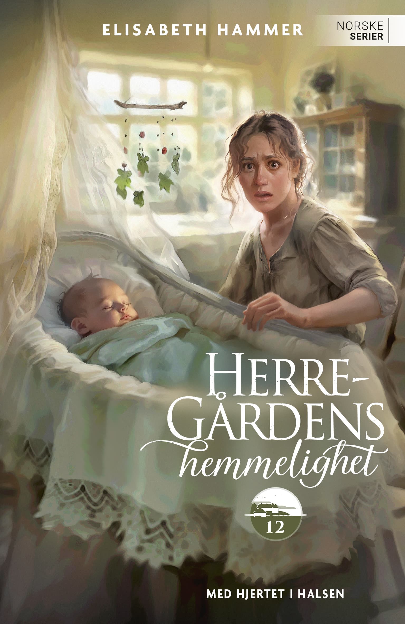 Omslag Med hjertet i halsen av Elisabeth Hammer (Ebok)