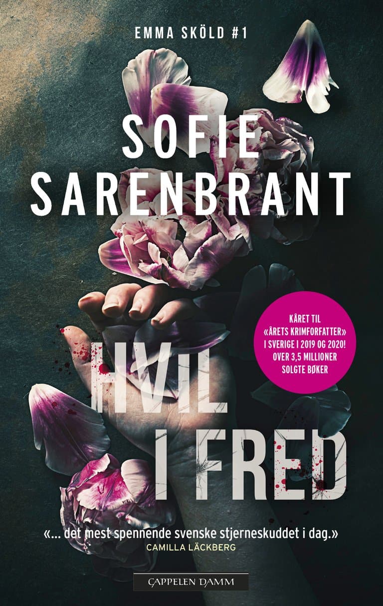 Omslag Hvil i fred av Sofie Sarenbrant (Heftet)