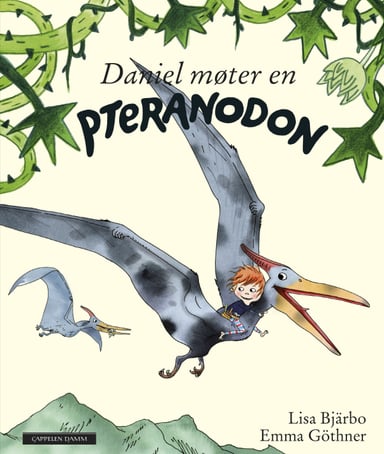 Omslag av "Daniel møter en Pteranodon"
