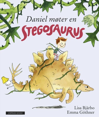 Omslag av "Daniel møter en Stegosaurus"