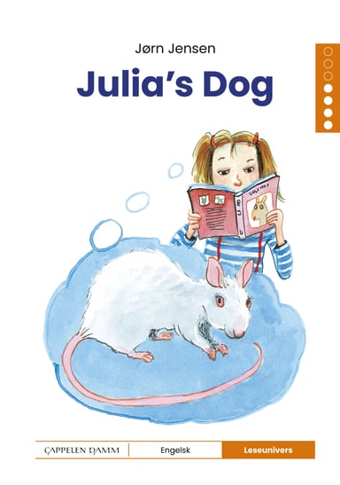 Omslag av "Leseunivers Engelsk 4: Julia's Dog"