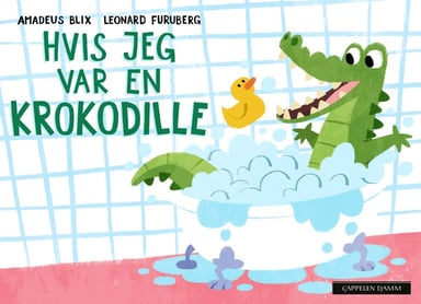 Omslag av "Hvis jeg var en krokodille"