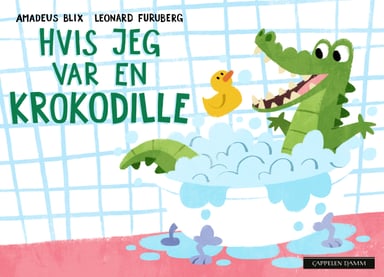 Omslag av "Hvis jeg var en krokodille"