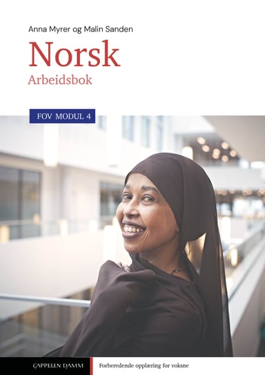 Omslag av "FOV Norsk 4 Arbeidsbok"