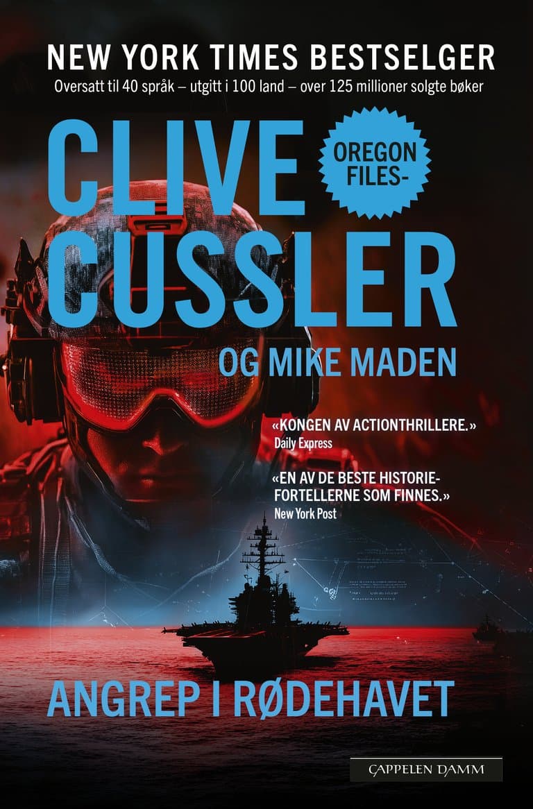 Omslag Angrep i Rødehavet av Clive Cussler (Ebok)