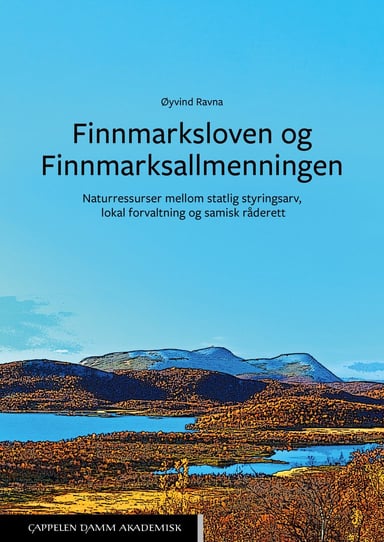 Omslag av "Finnmarksloven og Finnmarksallmenningen"