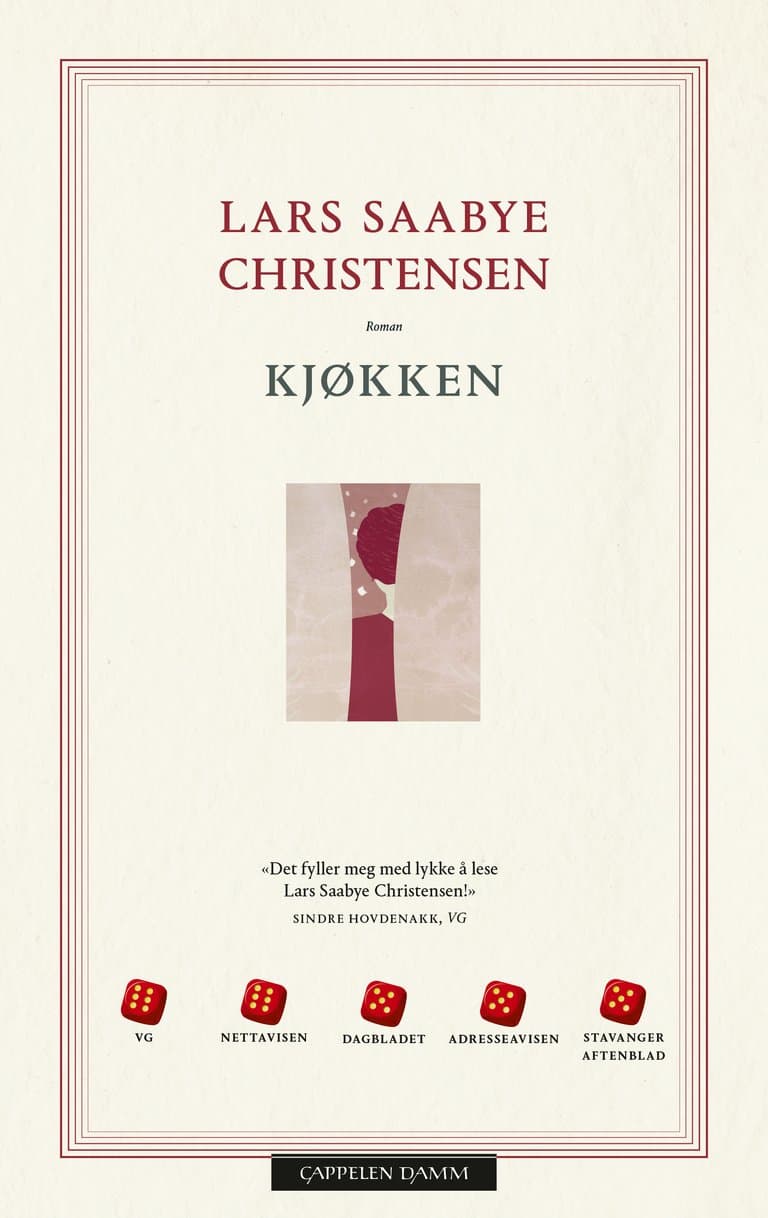 Omslag Kjøkken av Lars Saabye Christensen (Innbundet)