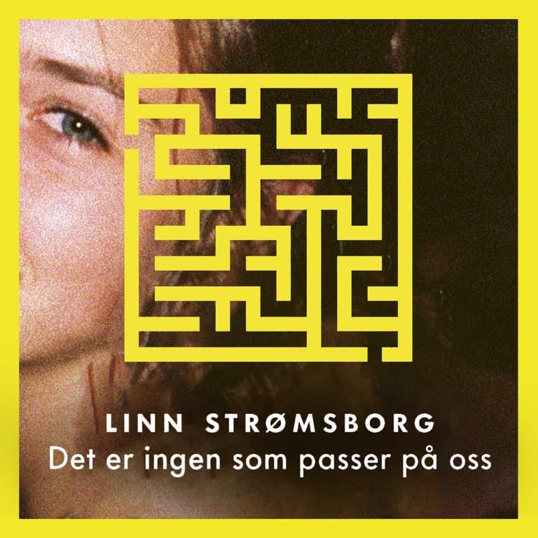 Omslag Det er ingen som passer på oss av Linn Strømsborg (Lydbok)
